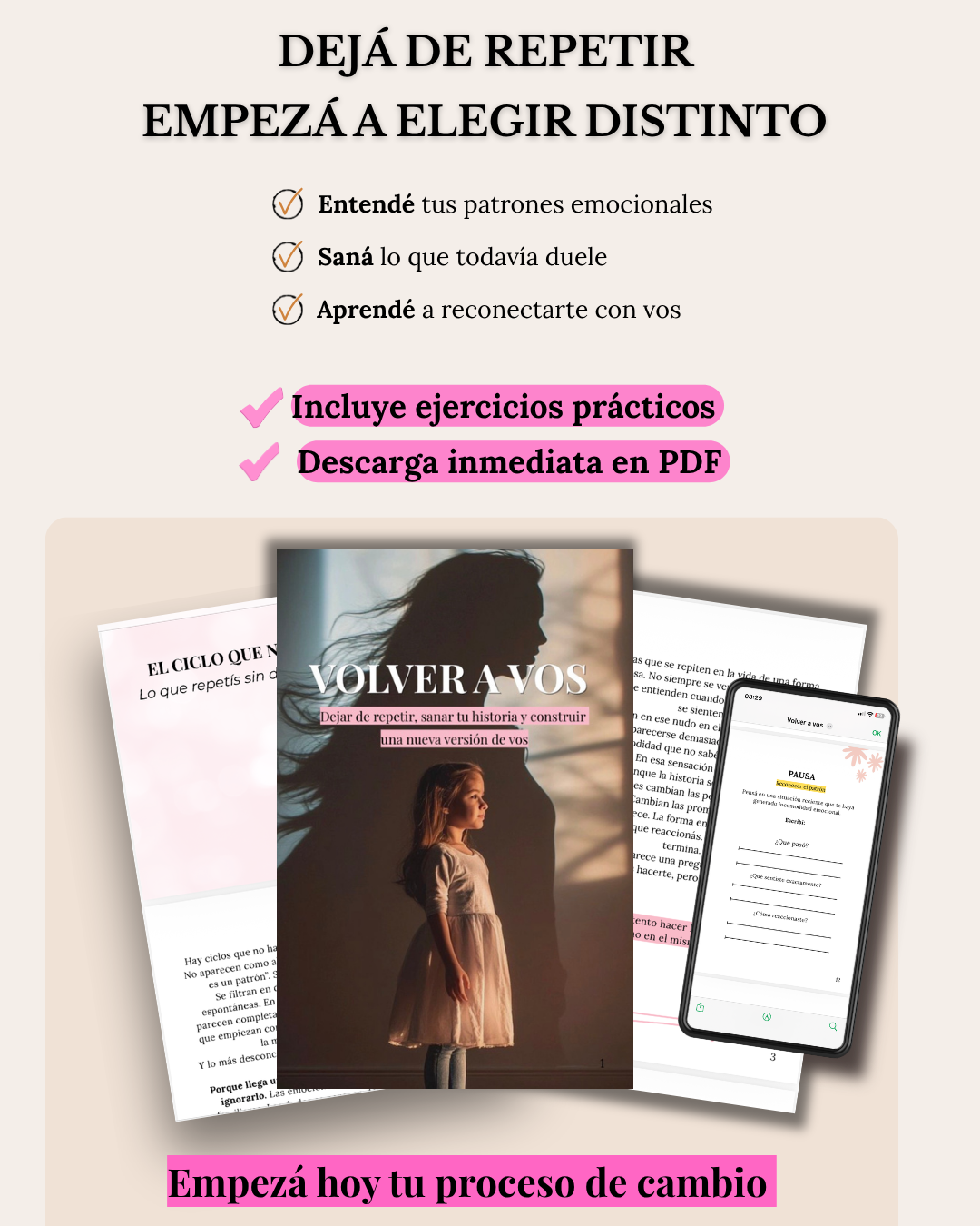 Volver a vos — Dejar de repetir patrones y reconstruirte emocionalmente